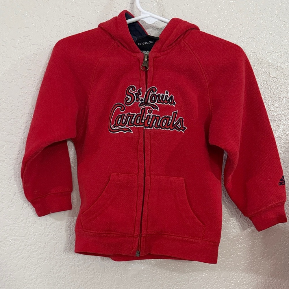 Adidas Kids Red St. Louis Cardinals Hoodie
